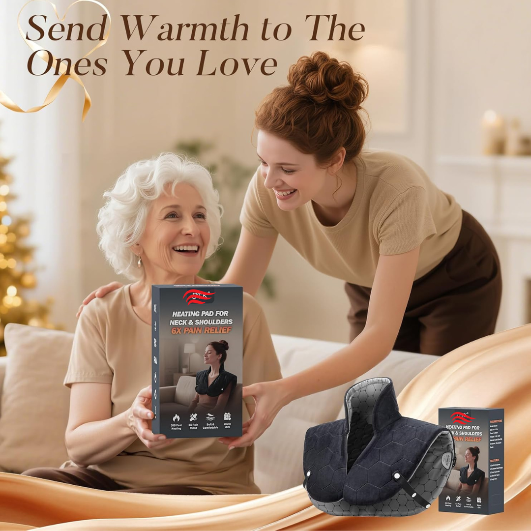 CloudCalm™ Soft Heat Shawl for Neck & Back