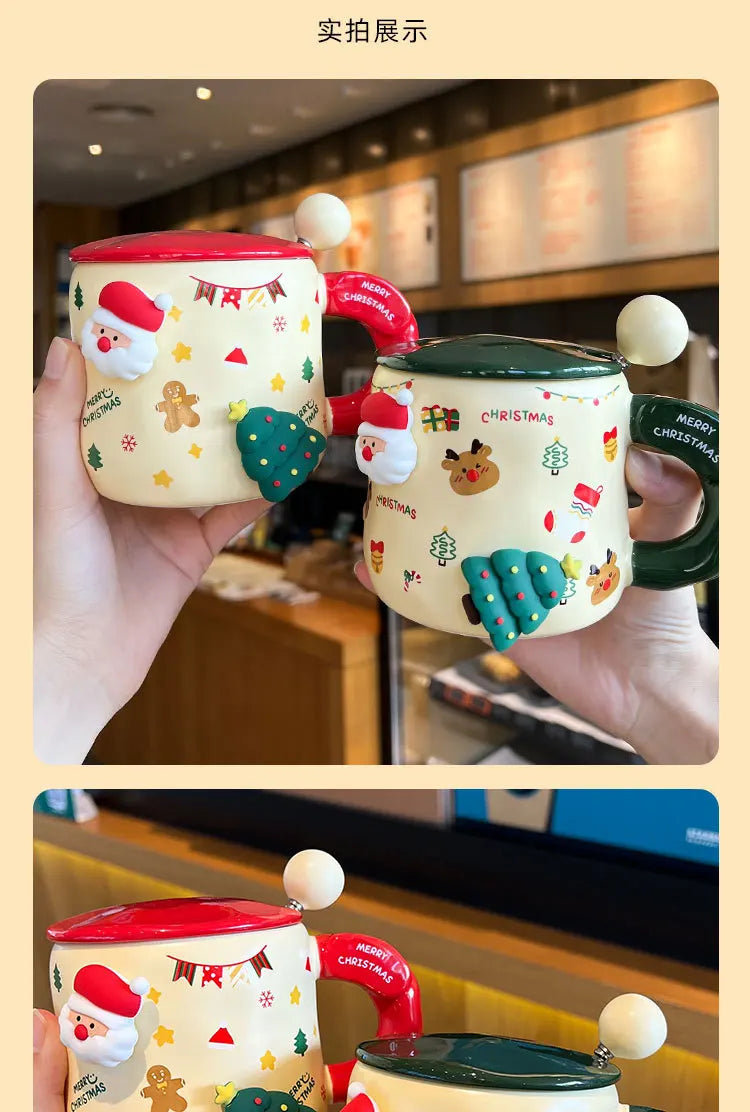 Christmas Cup Gingerbread Man Mug